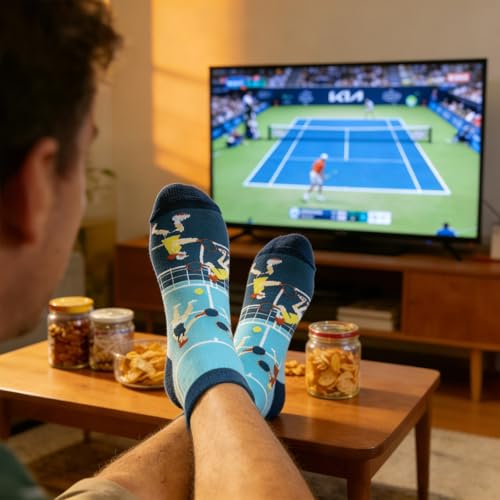 Image of KOFULL Pickleball Socks,Gifts for Pickleball Lovers, Pickleball Accessories Women Men, Ankle Socks for Women Tennis Golf