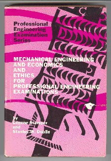 Hardcover Mechanical Engineering and Economics and Ethics for Professional Engineering Examinations Book