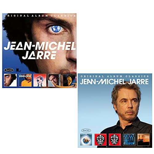 Jean Michel Jarre - Original Album Classics Vol. 1 and Vol. 2 - Jean Michel Jarre Greatest Hits 10 CD Album Bundling