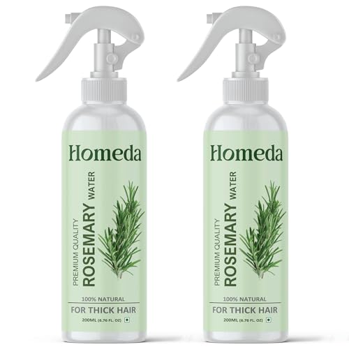Image of Rosemary Water Spray for Hair Growth (13.6 fl oz) Romero Para el Cabello Tonico de | Rosemary Hydrosol Tonic | Scalp Spray Root Enhancer & Locs (400ml) - Natural, Sulfate, Paraben Free