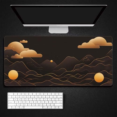 Gaming mouse pad y alfombrilla de oficina de 60x30 cm con diseño abstracto 3