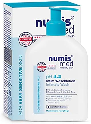 Numis Med Intimate Wash pH 4.2, Skin-Soothing pH Balance Feminine Wash for Every Woman, Feminine Cleansing Wash for Sensitive Skin, 8.78 Ounces