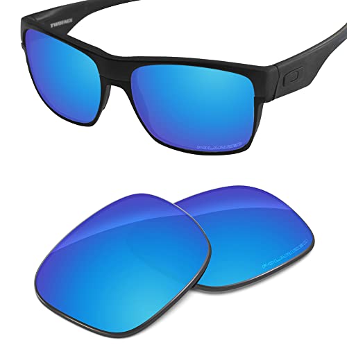 Image of Performance Lenses Compatible with Oakley TwoFace OO9189 | TwoFace Asain Fit(AF) OO9256 Polarized Etched