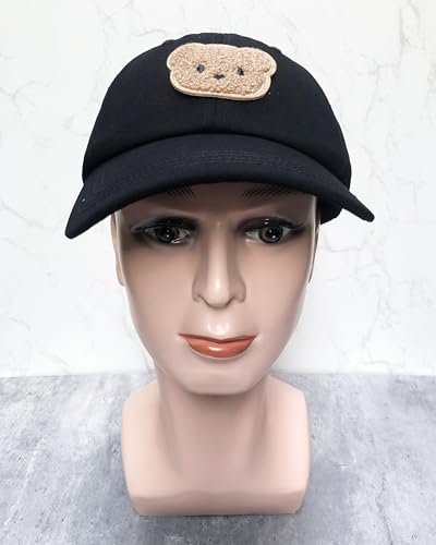 yolrdiw Unisex Cute Bear Embroidered Baseball Cap Cotton Summer Outdoor Sun Hat3