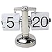 niceeshop(TM) Retro Flip Down Clock Internal Gear Operated,White' With Accessory Cable Tie