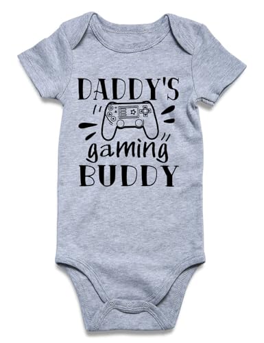 Image of Kimoda Baby Boys Girls Bodysuit Infant Funny Outfit Newborn Short Sleeve Romper Clothes Baby Jumpsuit 0-12 Months