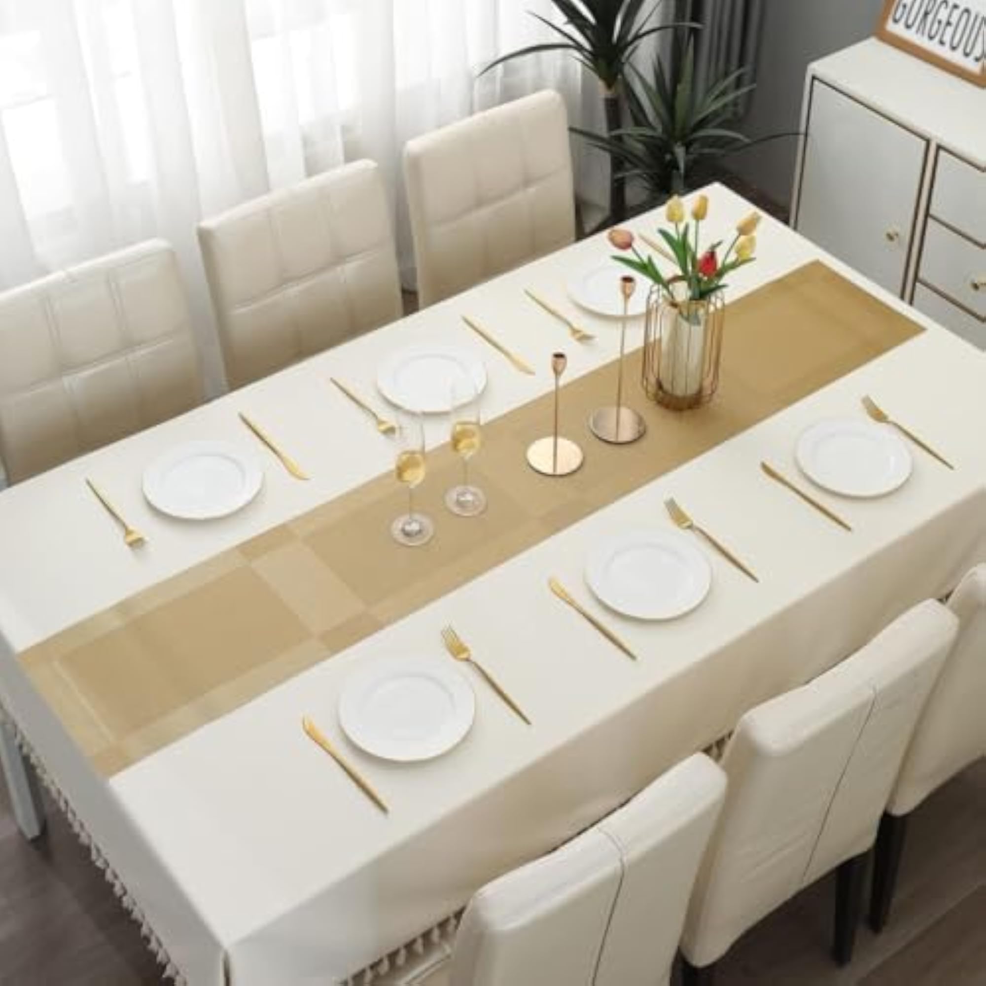 Elegant Table Runner and Placemats Set