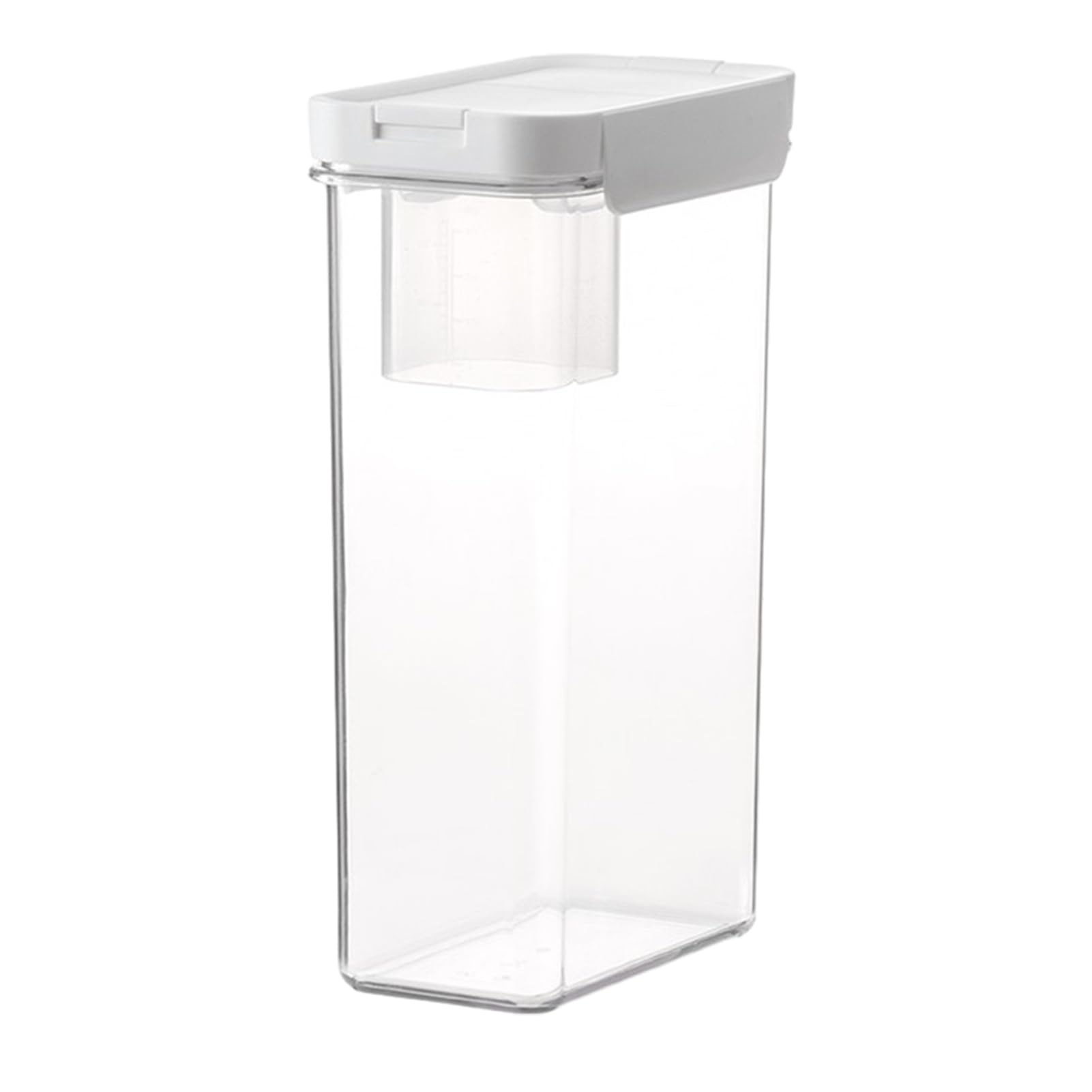 food storage containers, transparent kitchen storage jars, stackable storage jars with lid, multifunctional food container jar, food dispenser container