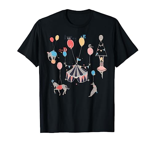 Cirque Lion de mer Cheval Éléphant Show Perform Tent Artiste T-Shirt