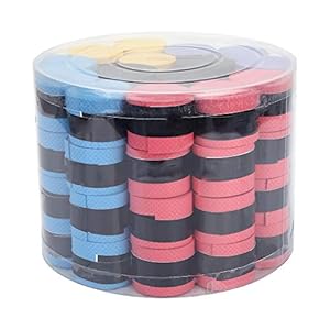 Tennis Badminton Racket Overgrips, 60 Stuks Antislip en Super Absorberend Zweet Tennisracket Grip Tape Zweetbanden Tape Sportuitrusting