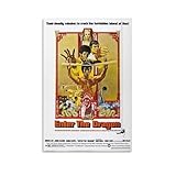 Enter The Dragon Poster Movie Poster (2) Canvas Art Poster And Wall Art Picture Print Modern Family Bedroom Decor Posters 12x18inch(30x45cm)