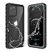 MixMart iPhone 6/6s Plus Waterproof Case IP68 Certified with Screen Protector Built in Full Body Protective Clear Case Shockproof Touch ID, Black