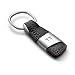 aikeec Metal Leather Car Ring Keychain Keyfob for Audi A3 A4 A5 A6 A7 Q3 Q5 Q7 TT
