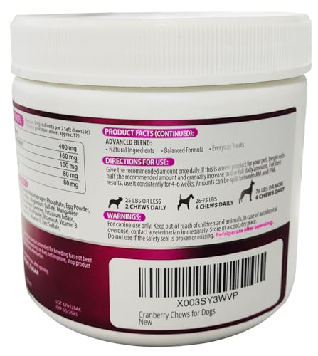 Cranberry Chews for Dogs