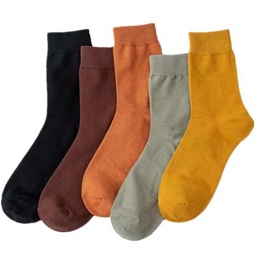 White Crew Socks For Women Women’s Socks Size 7-9 Long Socks & Hosiery Cute Cotton Boot Trouser Slouch Socks Womens Gifts-T2 Multicolored M #TOP5