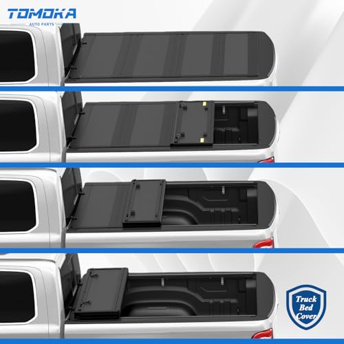 Image of TOMOKA Low-Profile Truck Bed tonneau Cover fits 2019-2023 Ford Ranger 6 feet Bed