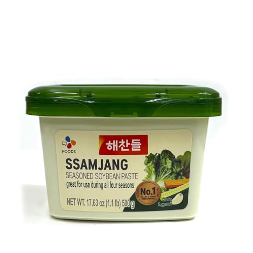 Haechandle Seasoned Soybean Paste 1.1 Lb. (500G) Tub