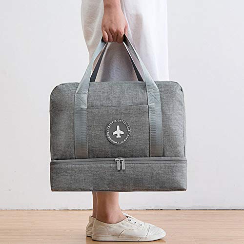 Cleana Arts Waterdichte Gym Tas, Sporttas, Trainingszak, Isolated Mesh Reistas om afzonderlijke droge en natte schoenen - Image 6