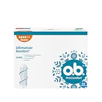 o.b. ProComfort Plus 54 Stück, Tampons für starke Tage, SilkTouch Oberfläche und Dynamic Fit Technologie für mehr Komfort und zuverlässigen Schutz während der Periode