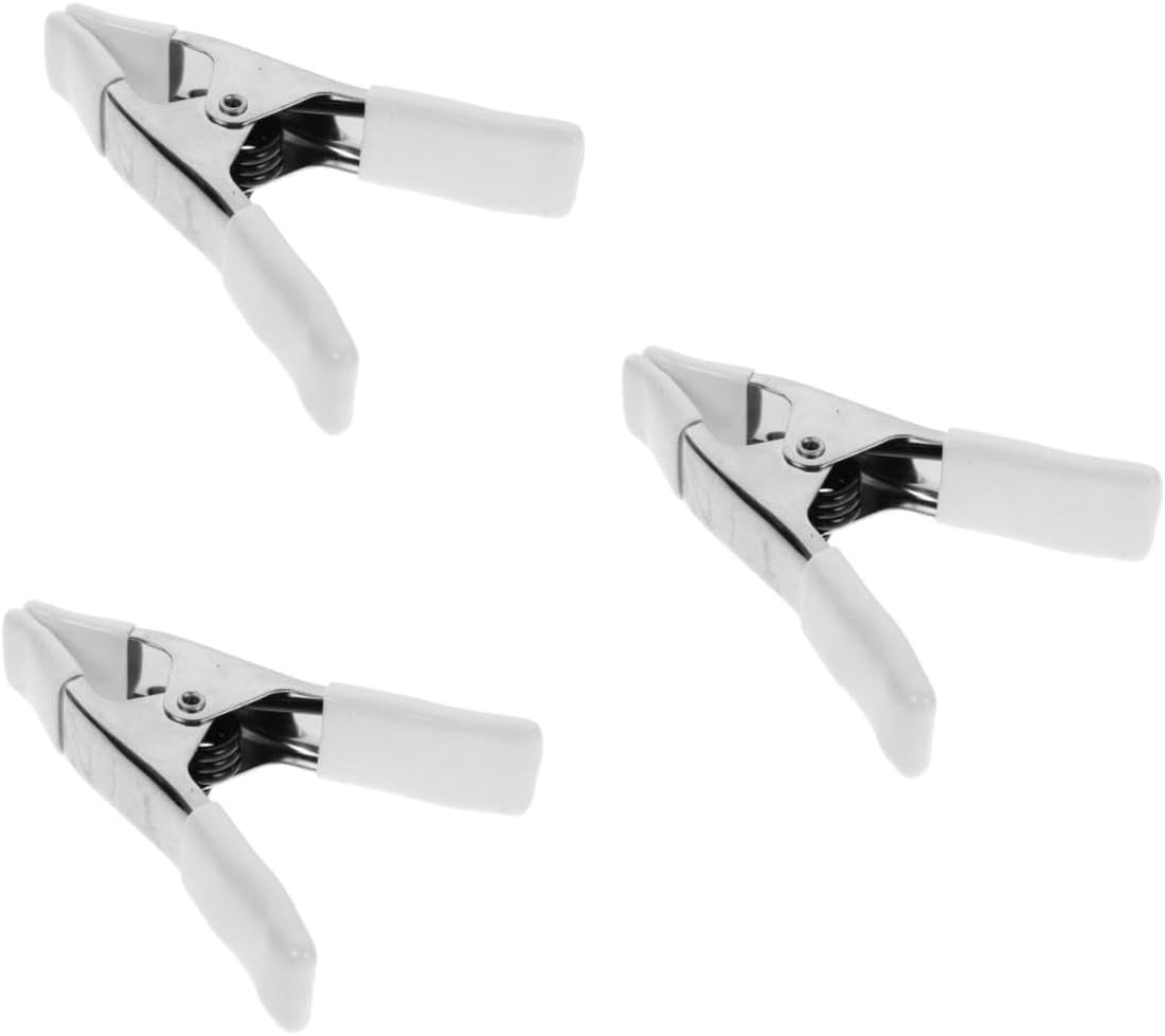 TEHAUX 12pcs Heavy Duty Spring Clips for Backdrops Plastic Photography Clips for Photo Studio and Woodworking Compact and Lightweight Design for Securely Holding Backgrounds