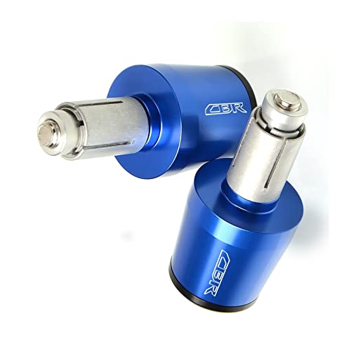 Poignées de guidon de moto en aluminium CNC bleu pour Honda CBR