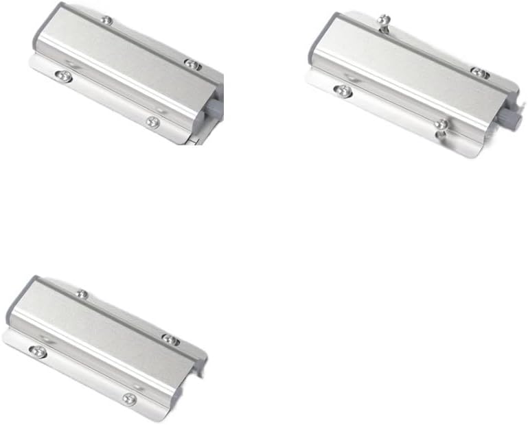 6pcs Push to Open System Damper Buffer for Cabinet Door Cupboard Catch for Home Kitchen Furniture Hardware Home Accessories(Silver6pcs)