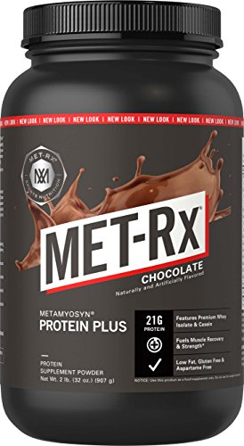 MET-Rx Metamyosyn Protein Plus Whey Isolate and Casein Protein Powder, Great for Meal