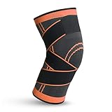 Rodilleras menisco y ligamento 1 PC Almohadillas de rodilla Compresión Rodillas de compresión con artritis Transpirable Protección Proteger Soporte Dolor Alivio Gimnasio Deporte Fitness Rodilleras cro