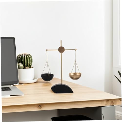 Balance vintage métal objet déco intérieur rétro salon bureau