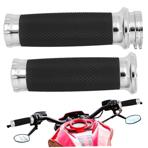 Poignées de guidon en aluminium 1 pouce antidérapantes pour moto Trike
