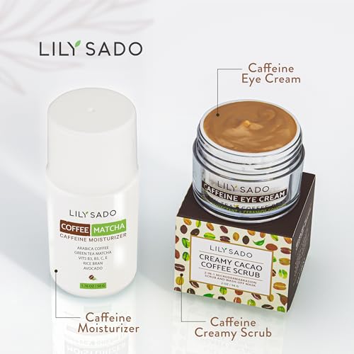 Lily Sado LSSERUM1 Tea+C™ Coffee & Matcha Caffeine Eye Cream - Anti-Aging Vegan Natural Eye Repair Moisturizer Lotion W Arabica Coffee Beans + Green Tea thumb #7