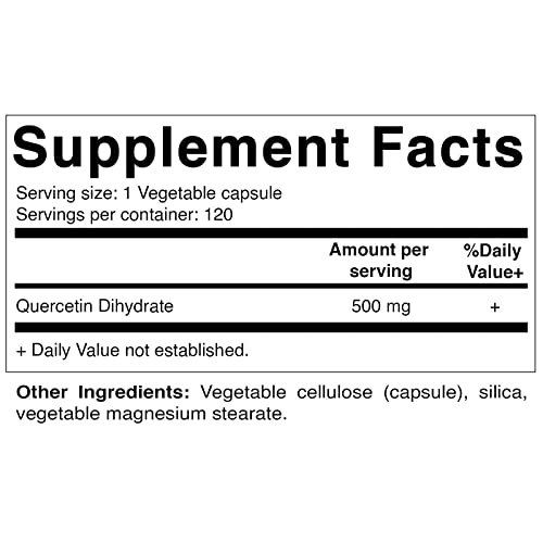 Vitamatic Quercetin 500 Mg & Quercetin With Bromelain Combo - 120 Veg Capsules Each - Supports Healthy Immune, Respiratory & Cardiovascular Function, Helps Improve Anti-Inflammatory Response #TOP3