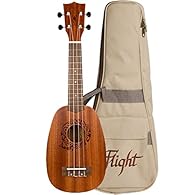 Sapele 'pineapple' body Okoume neck Walnut fingerboard and bridge Laser etched rosette Branded padded gig bag included Bone Nut & Walnut Bridge Good-looking and easy to tune. Includes Instruction Book