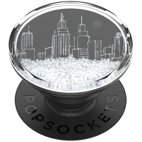 PopSockets Phone Grip with Expanding Kickstand, Tidepool - City Scape