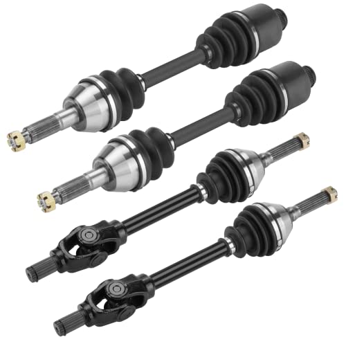 Magorfas Front Rear Male CV Axle Shafts Full Set for Polaris Sportsman 400 500 HO 2004, Sportsman 600 700 Twin 2003-2004, Drive Shaft Assembly for 1380218, 1380240, 1380197-4 PCS