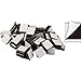 Teacher Created Resources Adhesive Magnetic Squares, Black, 100/Set (TCR20720)