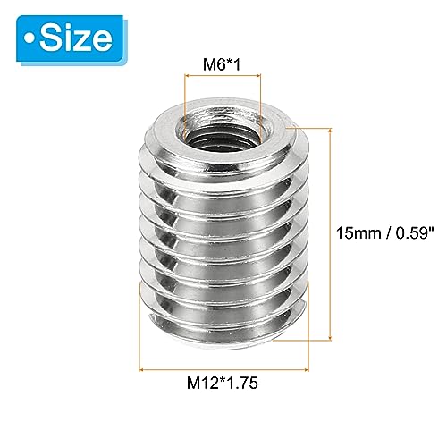 PATIKIL Thread Adapters Sleeve Reducing Nut - Image 2