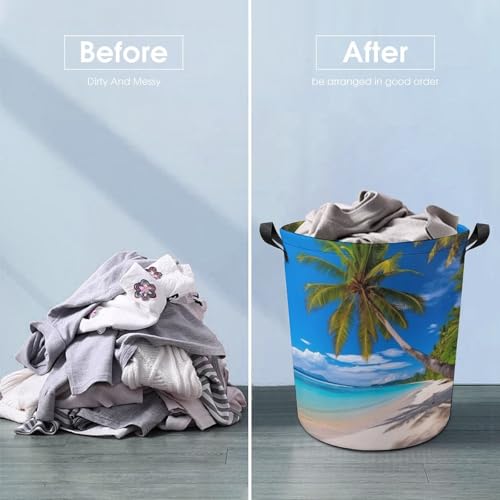 Panier à linge imperméable pour chambre et salle de bain