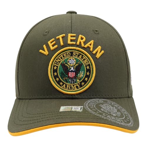 Image of US Army Veteran Hat for Men - Officially Licensed Military Baseball Cap, for Veterans