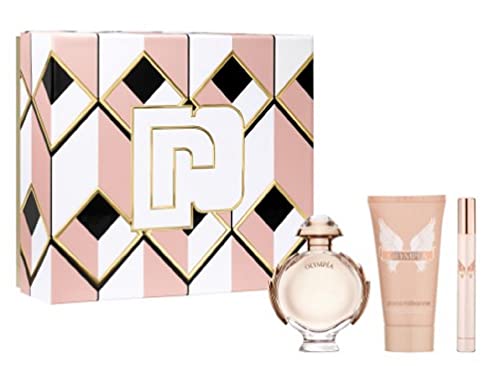 PACO RABANNE OLYMEA SET 50 ML EAU DE PARFUM SPRAY+75ML Body Lotion+MG10ML - 1 juego