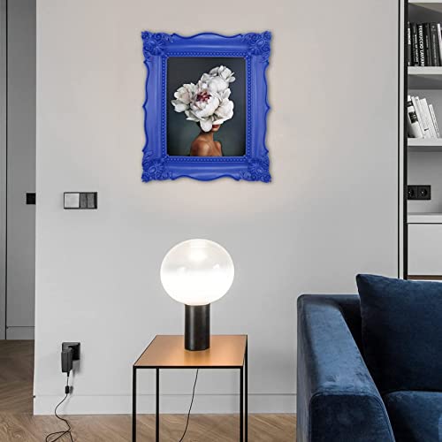 Simon's Shop 8X10 Inch/20X25 Cm Picture Frames 8X10 Picture Frame, Baroque Style Photo Frames Blue #TOP4