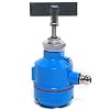 24V Material Level Switch,High Temperature Rotary Paddle Level Switch for Solid Bin Indicator Silo Sensor