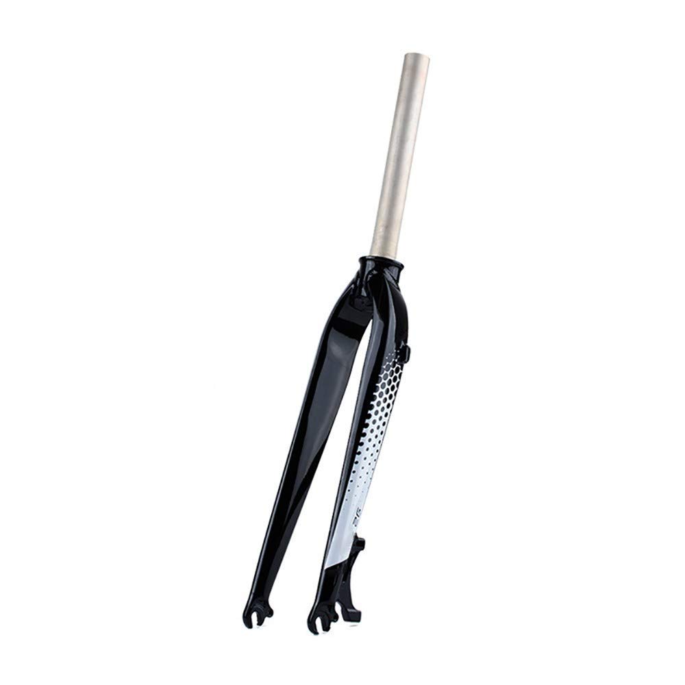 Widelec do zawieszenia rowerowego, 26/27,5 cala, widelec przedni do roweru górskiego, aluminiowy widelec twardy/podpora 7-calowa tarcza (183 mm)/Open Gear 100 mm/rura sterująca 28,6 mm x 250 m