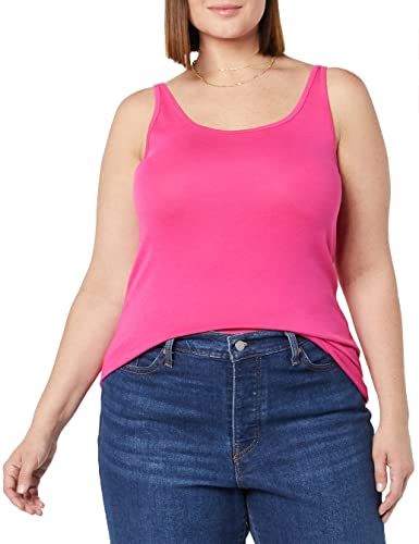 Image of Amazon Essentials Women's Slim-Fit Thin Strap Scoop Neck Tank Top