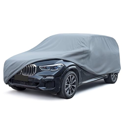 Image of Leader Accessories SUV Car Cover All-Weather Protection, Fits 188 inch-206 inch