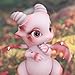 GEQWE Bambola BJD Drago Rosa Rot Aileen SD Bambola Bambola Anime per 1/8 BJD SD Doll