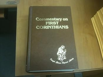 Hardcover Commentary on First Corinthians Book