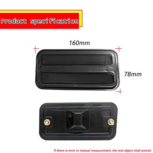 Kenrtir Smoked Lens Front & Rear Bumper Side Marker Lights Housing Assembly Kit For 1970-1981 Pontiac Firebird Trans Am #TOP3