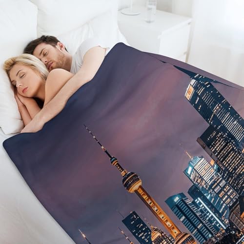 Couverture flanelle douce lit canapé voyage plaid léger - 7