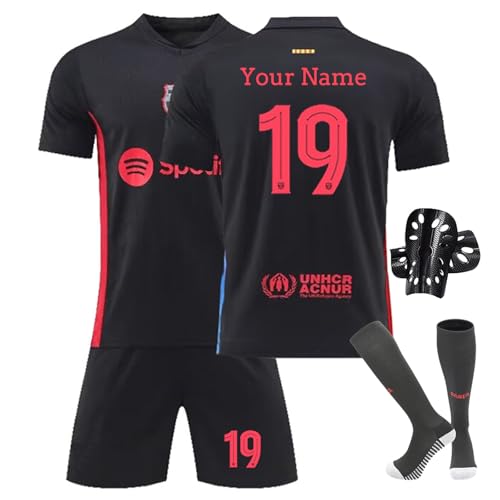 Football Kit, Personalised Soccer Shirt with Name Number, 24